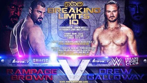 Drew Galloway vs Rampage Brown announced for Breaking Limits 10