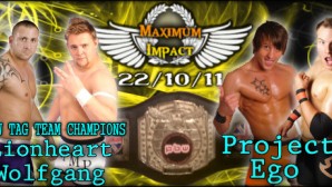 Project Ego to challenge for tag team gold at Maximum Impact 2011