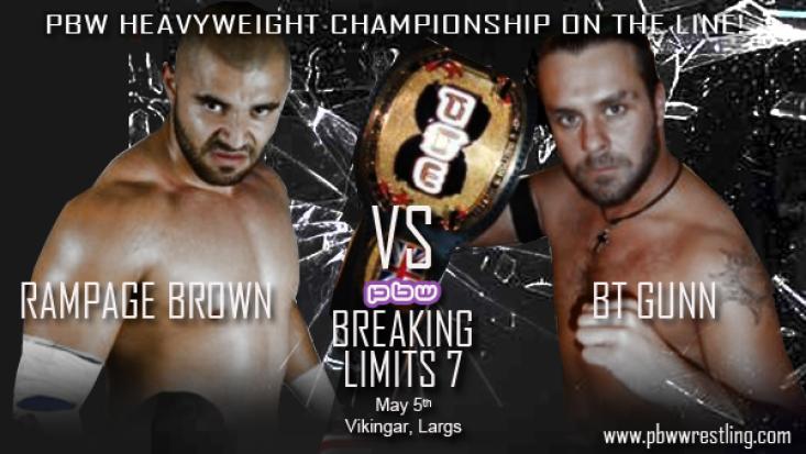 Main event announced for Breaking Limits 7 - Largs - May 5th