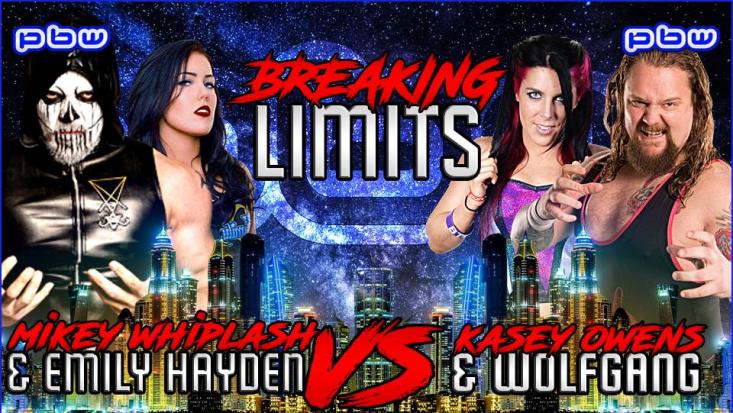 TWO MORE MATCHES ANNOUNCED FOR BREAKING LIMITS 13 IN AIRDRIE