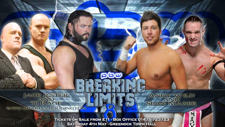 FINAL MATCH ANNOUNCED FOR BREAKING LIMITS 8 THIS SATURDAY
