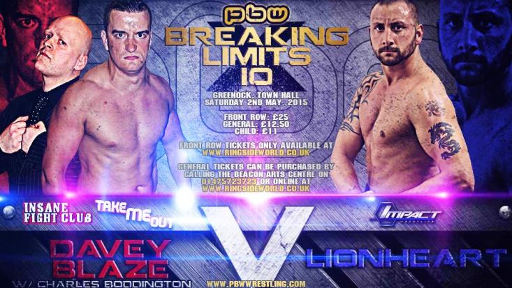 FINAL TWO MATCHES ANNOUNCED FOR BREAKING LIMITS 10