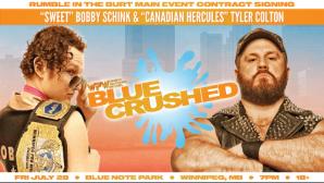 Tyler Colton and WPW Champion Bobby Schink to sign contract for RUMBLE IN THE BURT Main Event!
