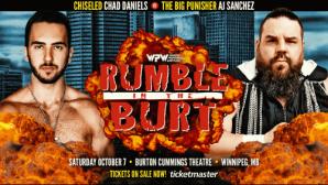 Sanchez vs Daniels signed for RUMBLE IN THE BURT