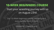 10-Week Beginners Training Course (Fully Booked)